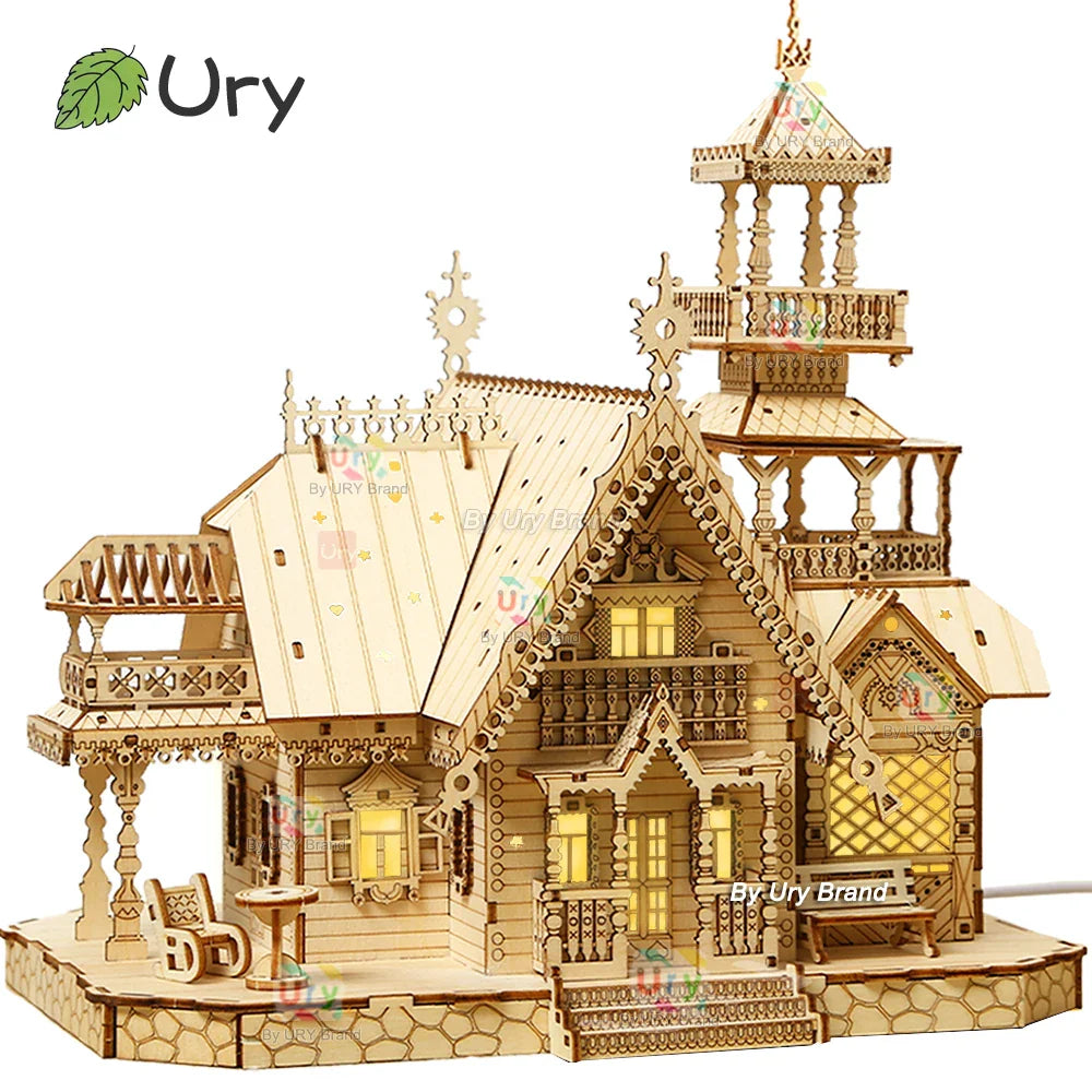 3D Wooden Puzzles