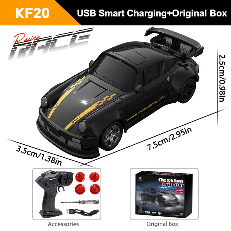 1/64 2.4G High speed Drift Rc Car 4WD Remote Control Four Wheel Drive
