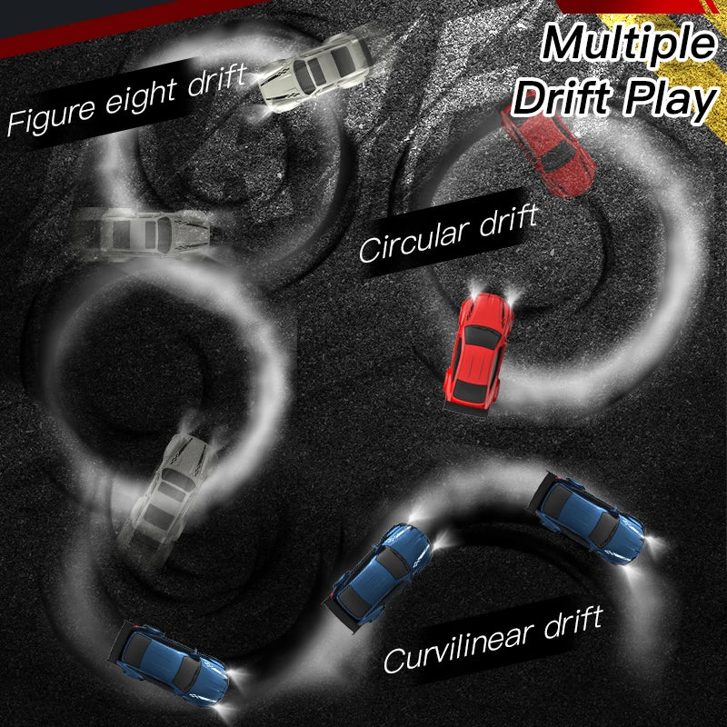 1/64 2.4G High speed Drift Rc Car 4WD Remote Control Four Wheel Drive