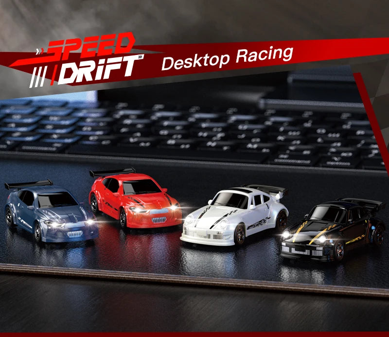 1/64 2.4G High speed Drift Rc Car 4WD Remote Control Four Wheel Drive