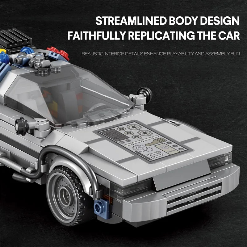 1:24 Classic Movie Racing Car Building Blocks Model Toys
