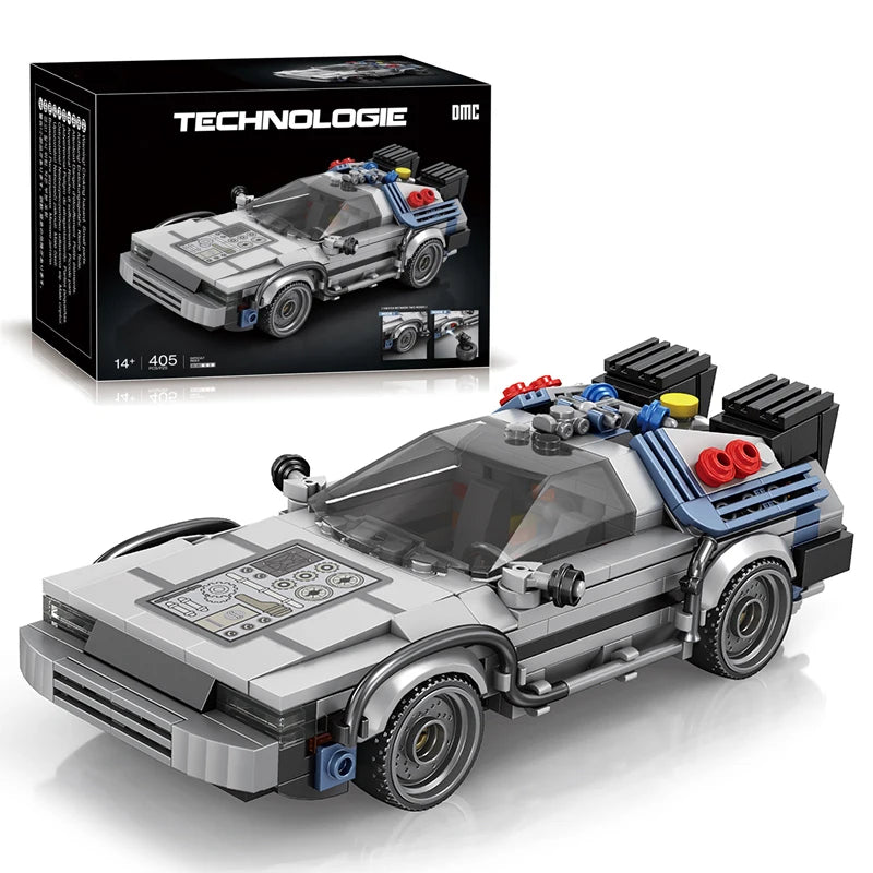 1:24 Classic Movie Racing Car Building Blocks Model Toys
