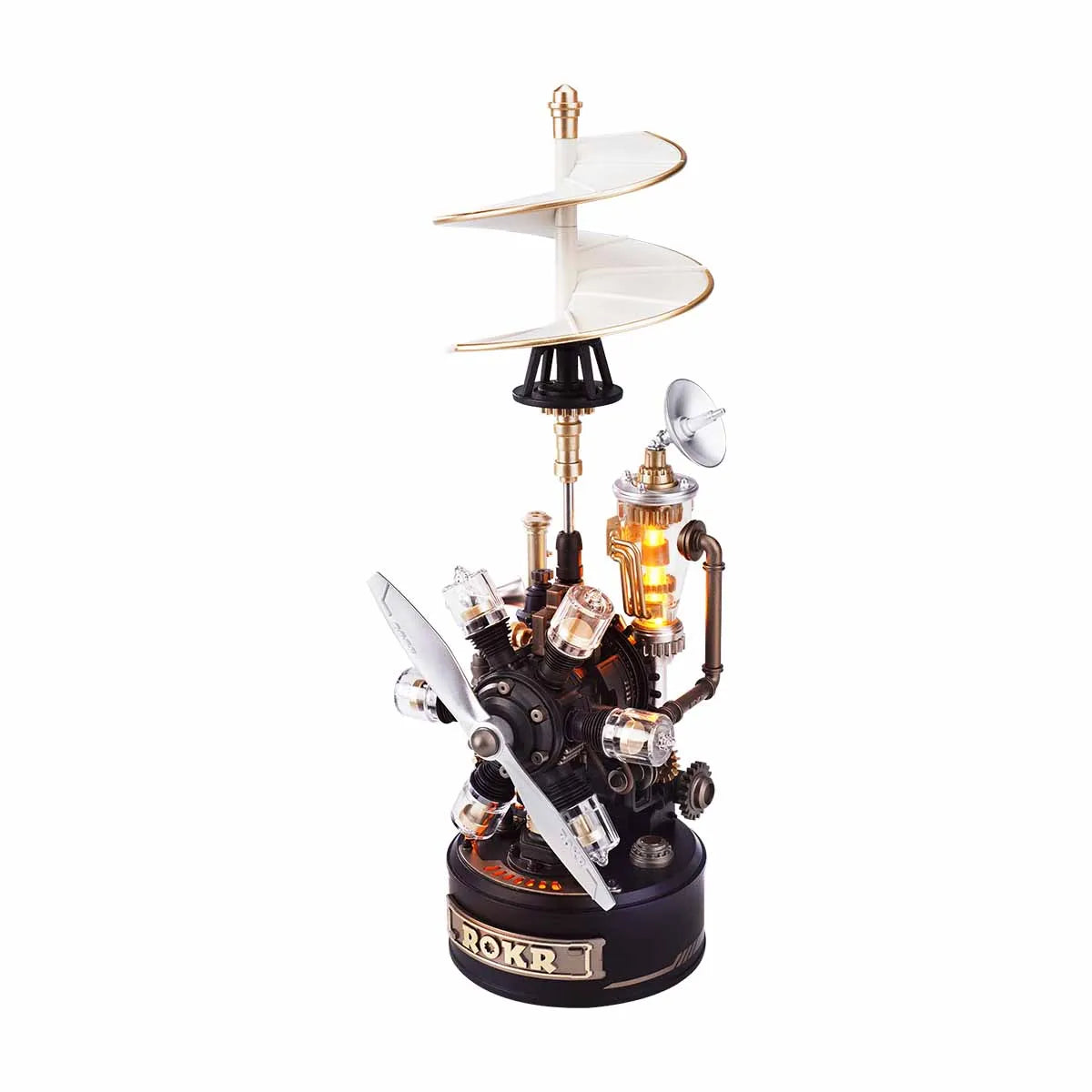 3D Puzzle Steampunk Mechanical Model Unique Desk Decor Ideal Gift For Boys Men