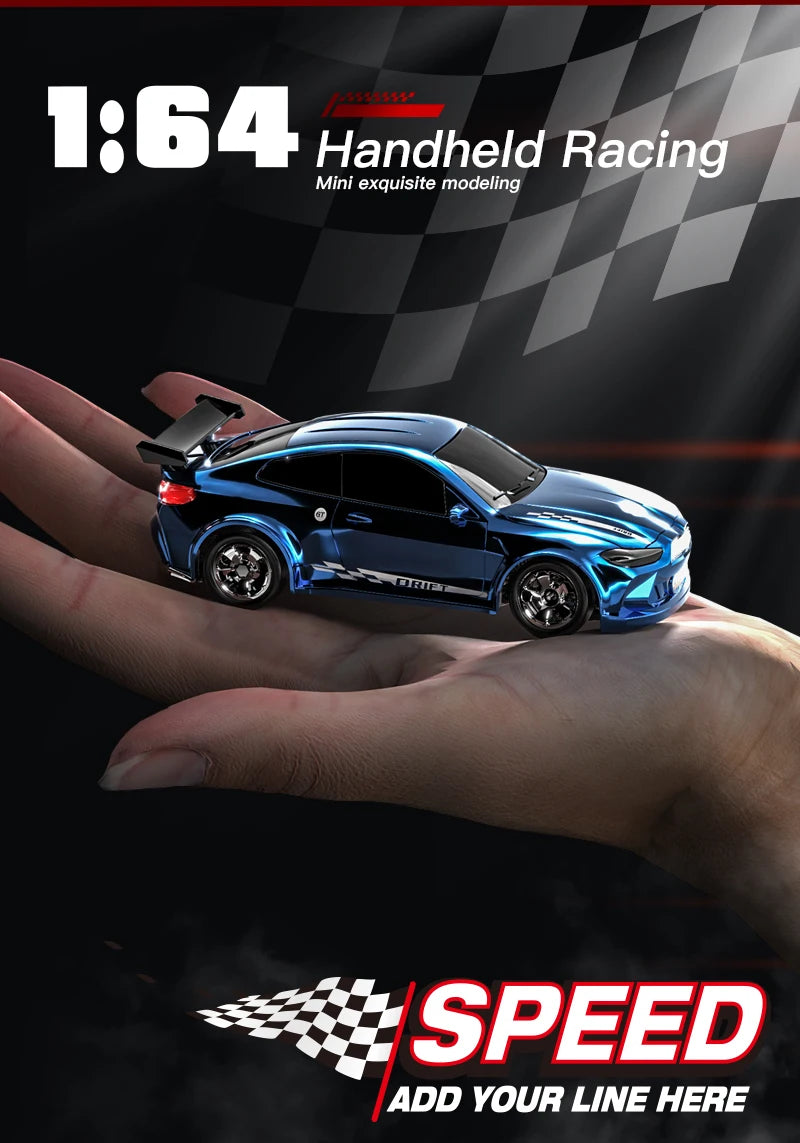 1/64 2.4G High speed Drift Rc Car 4WD Remote Control Four Wheel Drive