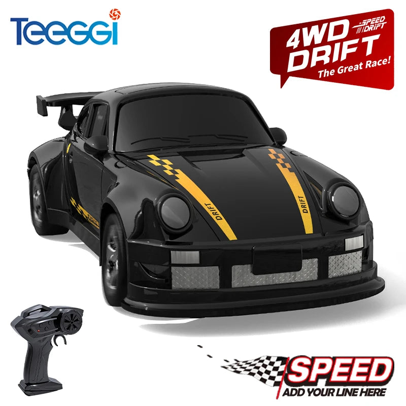 1/64 2.4G High speed Drift Rc Car 4WD Remote Control Four Wheel Drive